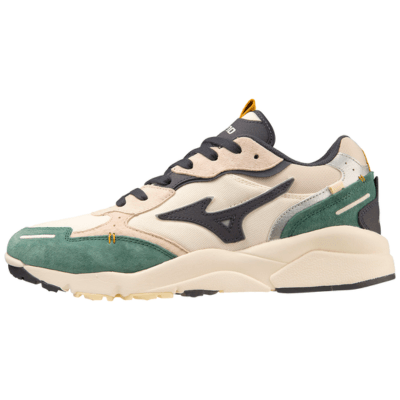 Mizuno Sky Medal white beige and green