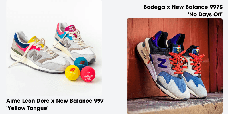 New Balance 997 collabs