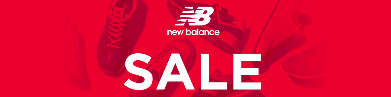 New Balance desktop sale banner