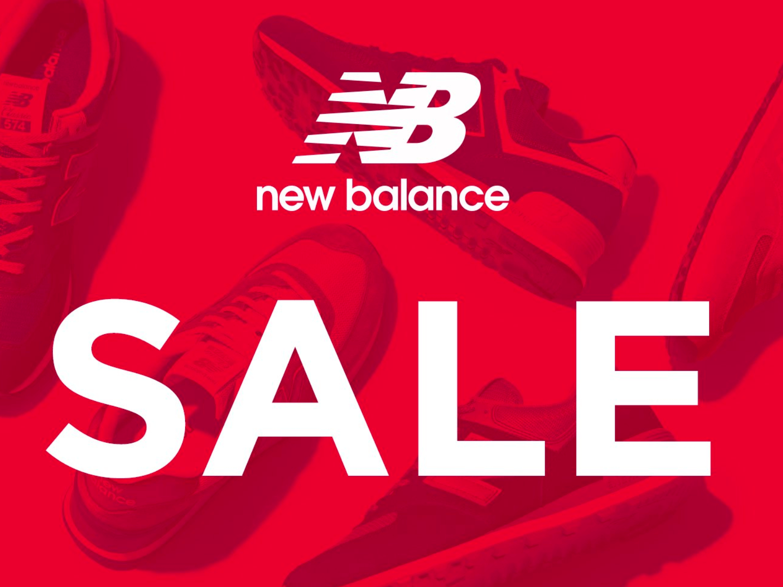 New Balance mobile sale banner