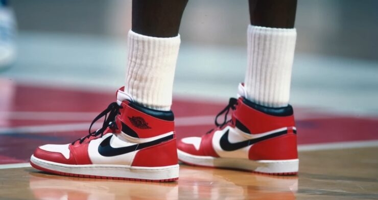 Banned Air Jordan 1 vintage photo