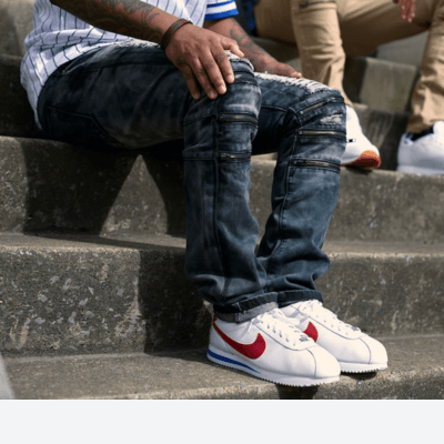 Nike Cortez 'Forest Gum' on feet