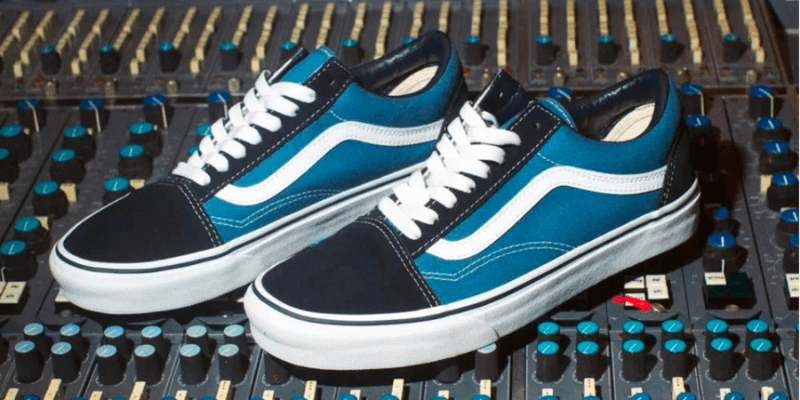 blue VANS Old Skool