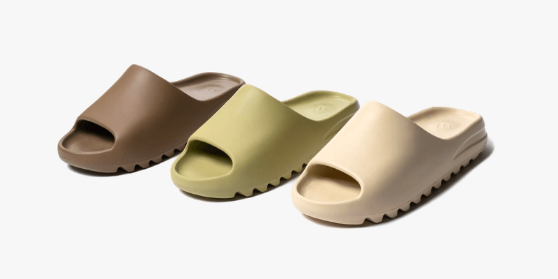 adidas Yeezy Slide 'Earth Brown', 'Resin', and 'Bone' 