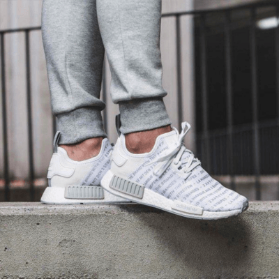 adidas NMD on men's feet