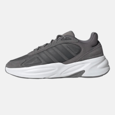 adidas Ozelle dark grey and white