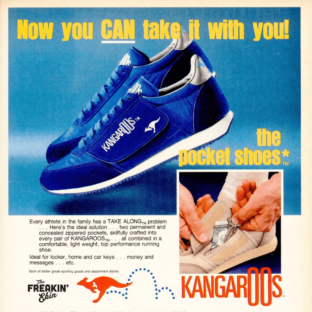 kangaroos pocket poster