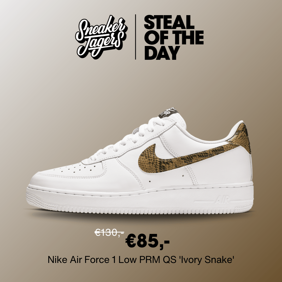 Nike Air Force 1 Low PRM QS Ivory Snake