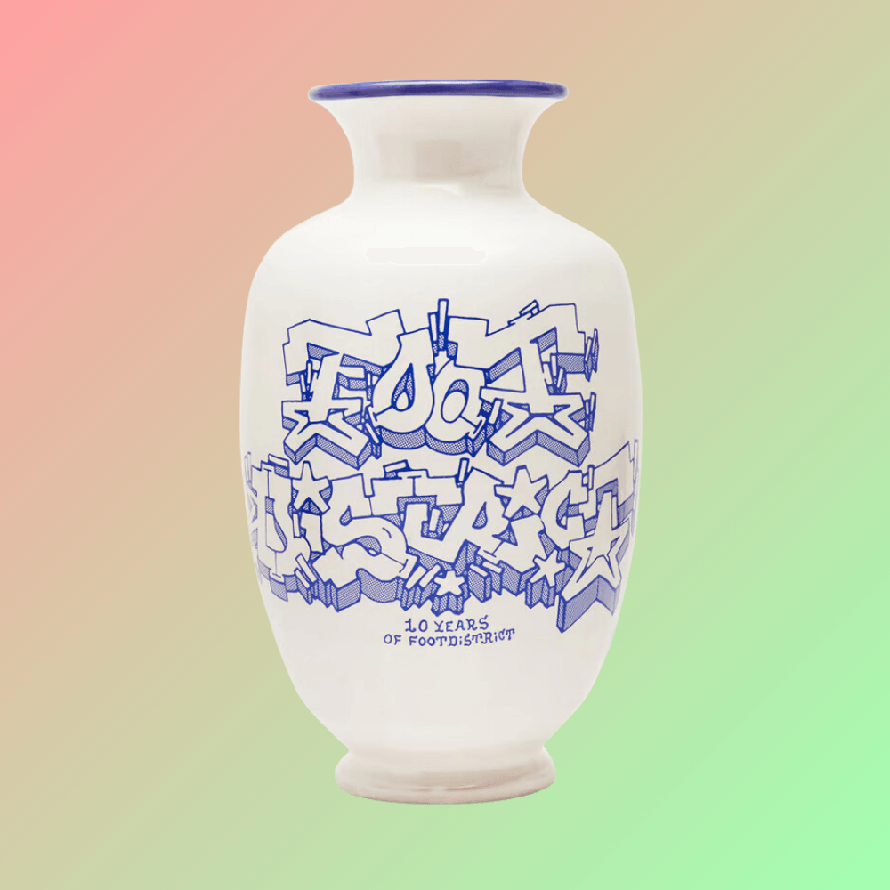 FOOTDISTRICT x ScrapWorld Vase