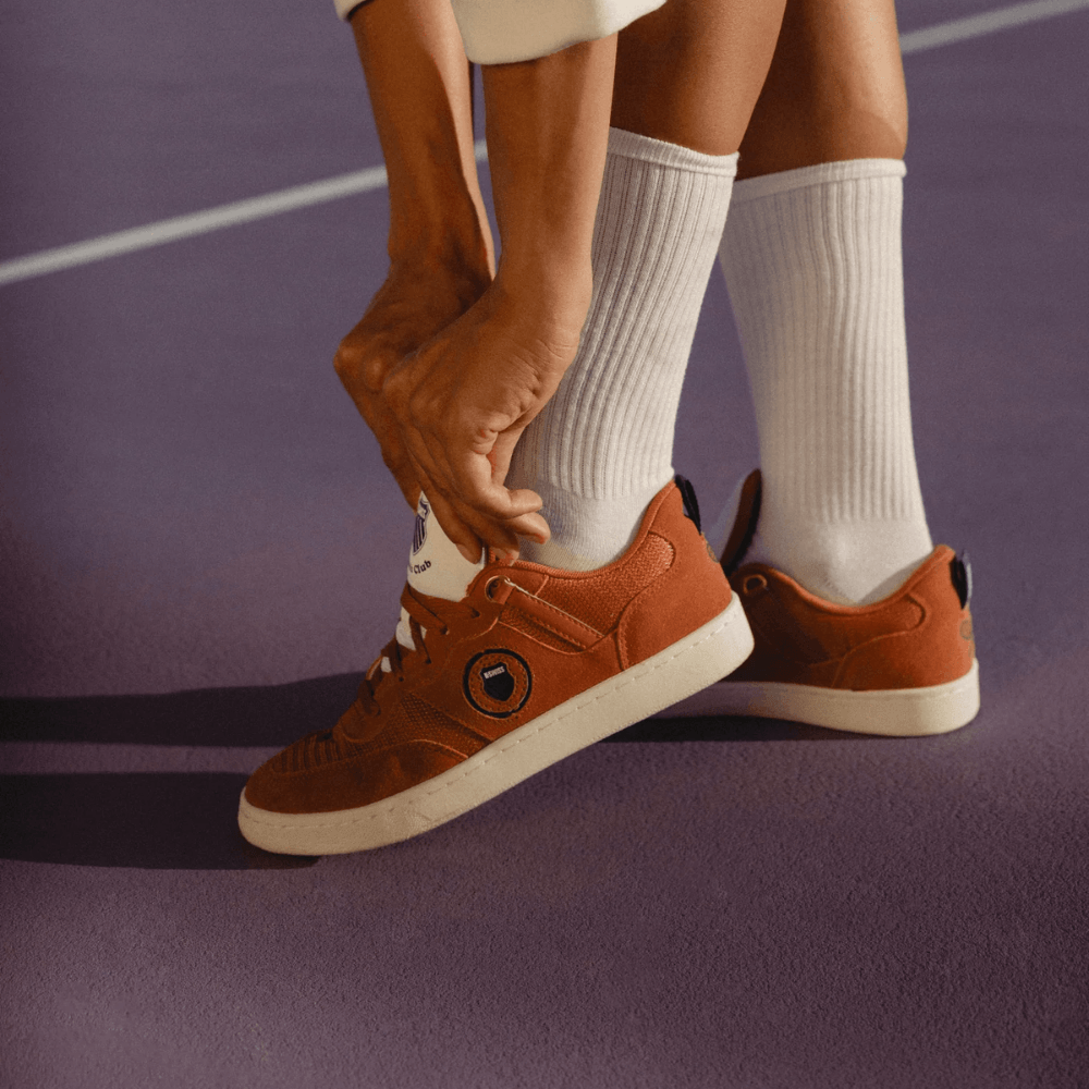 womens brown k-swiss sneakers