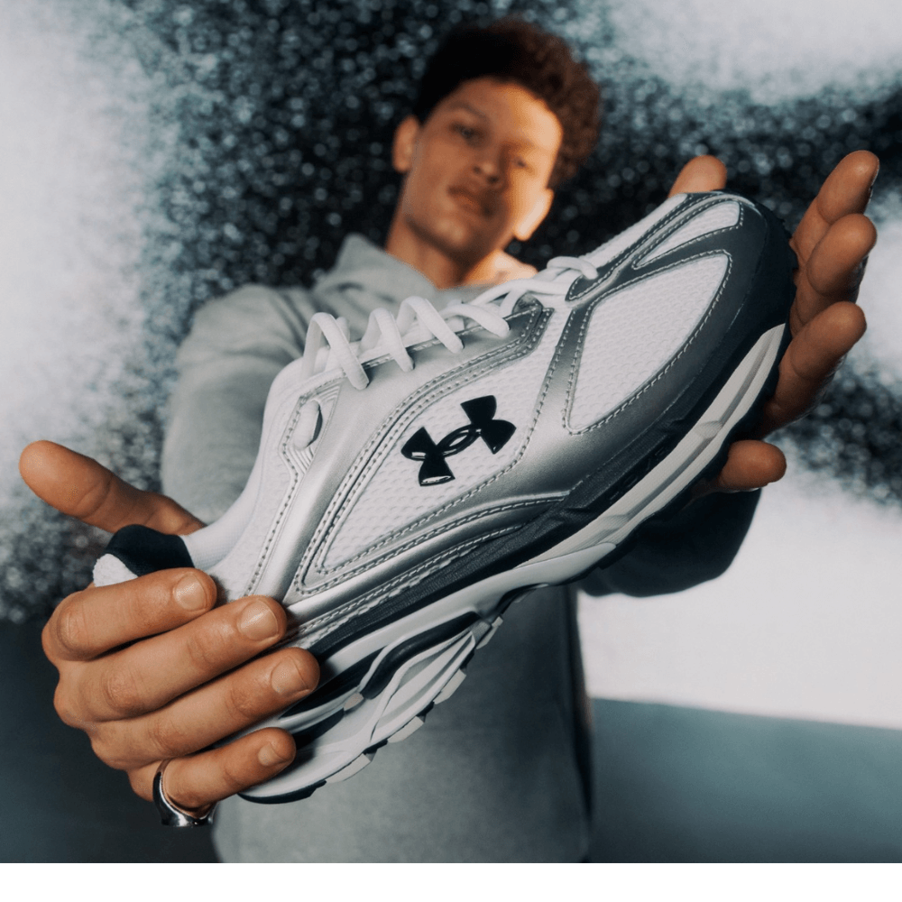 mens white under armour sneakers