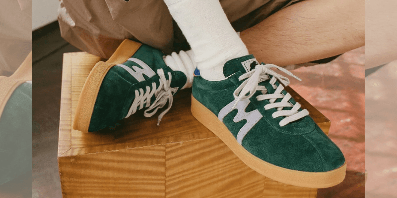 Karhu Trampas sneaker green