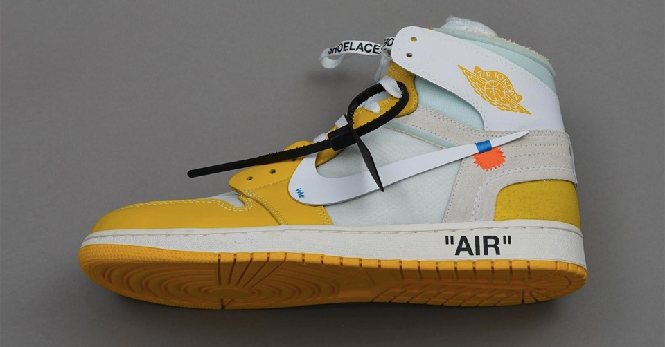 De Off-White x Air Jordan 1 &#8216;Canary Yellow&#8217; kan volgend jaar uitkomen