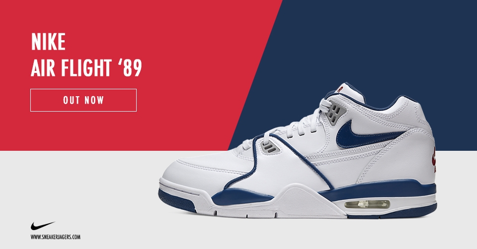 De Nike Air Flight &#8217;89 keer terug in een &#8216;True Blue&#8217; colorway