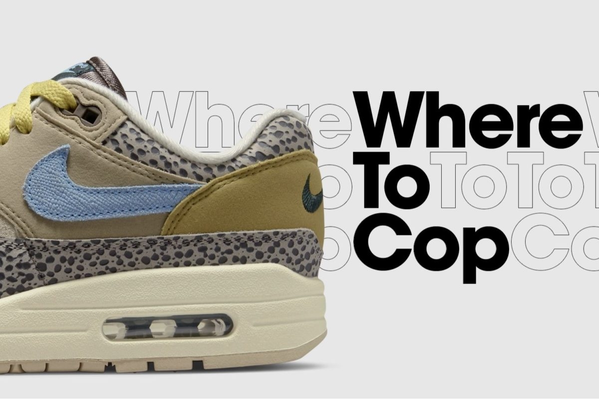 Where to cop: Nike Air Max 1 WMNS 'Cobblestone' - Safari