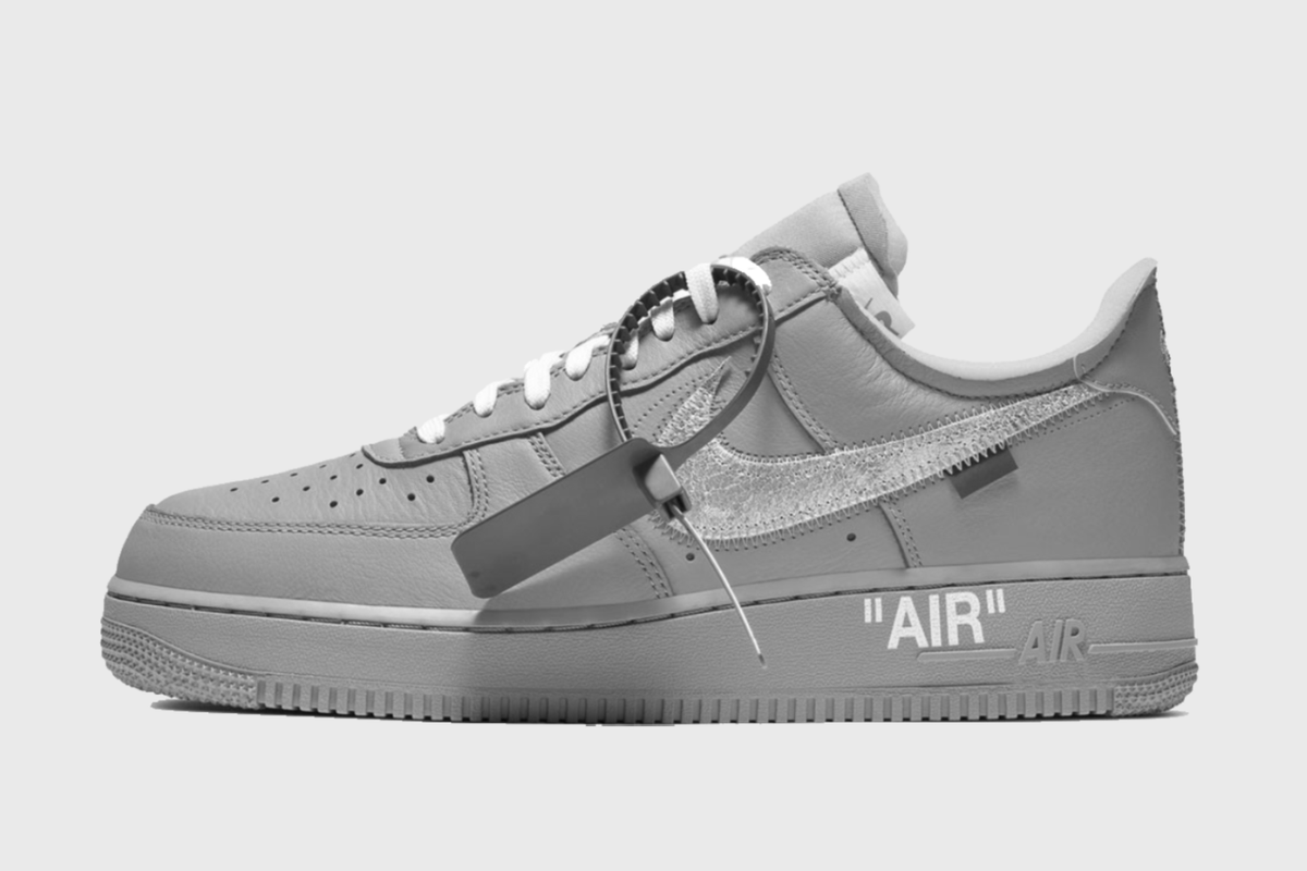 Off White X Nike Air Force 1 Low Grey Parijs Sneakerjagers 5164