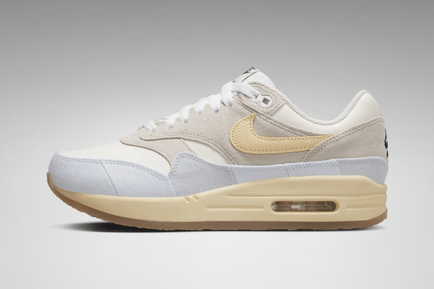 De Nike Air Max 1 Crepe &#8216;Light Bone&#8217; is perfect voor de lente