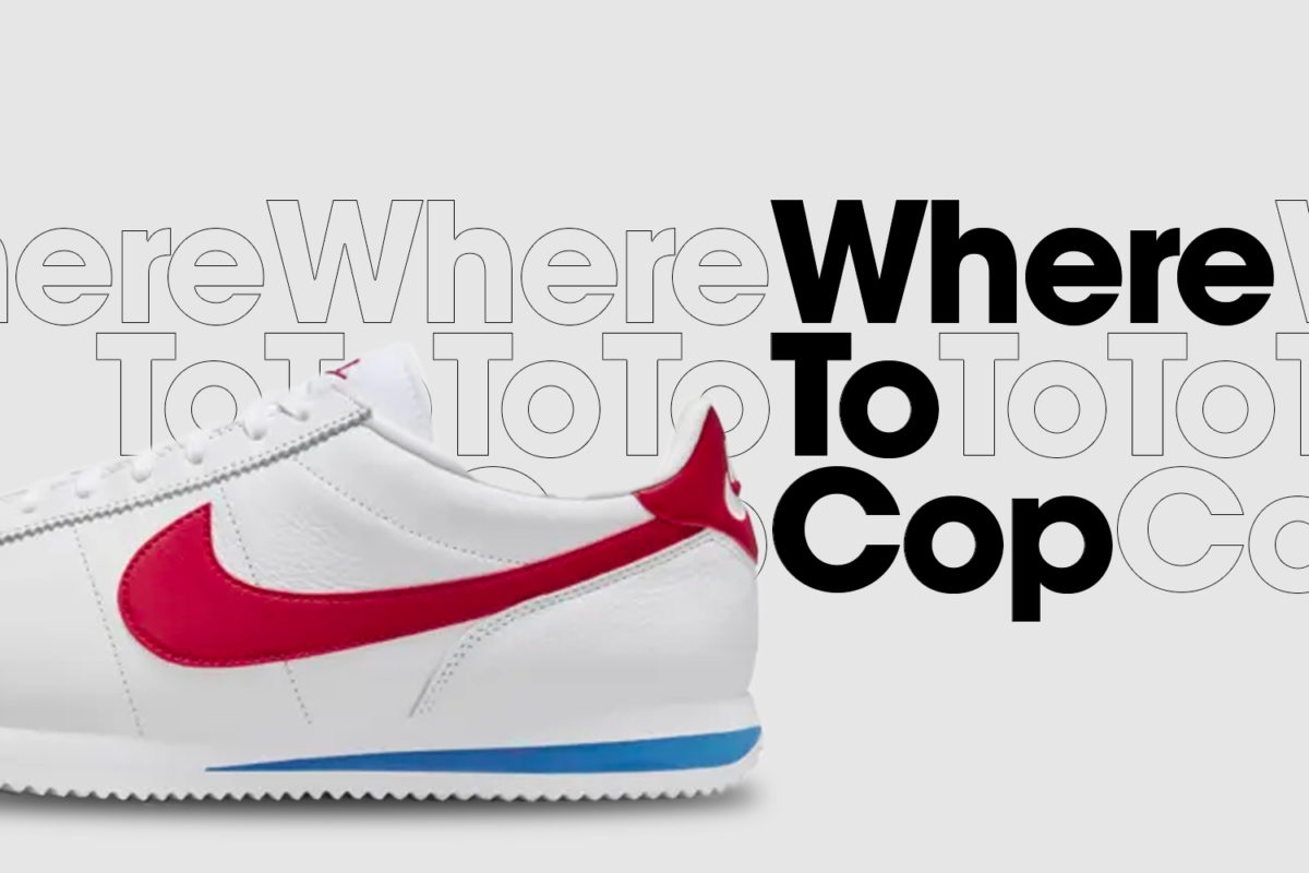 Where to cop: Nike Cortez 'Forrest Gump'