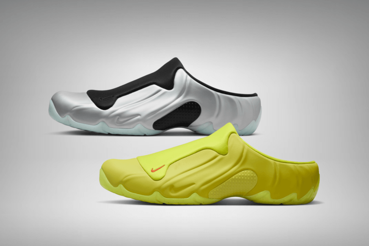 De Nike Clogposite maakt zijn comeback in twee colorways