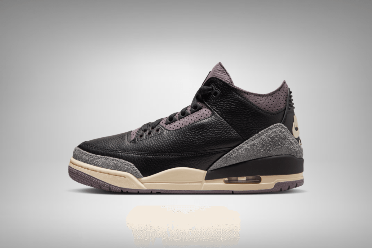 Officiële beelden van de A Ma Maniére x Air Jordan 3 in &#8216;Black&#8217;