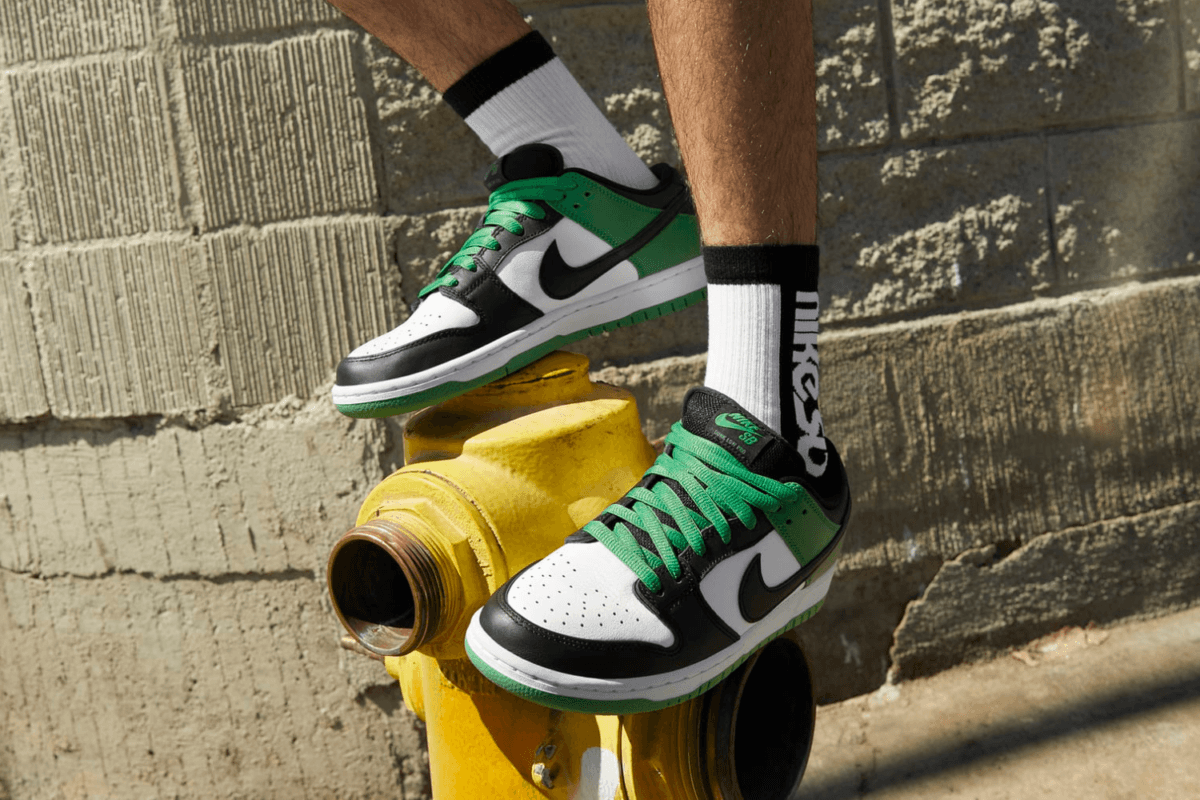 Release reminder: Nike SB Dunk Low Pro &#8216;Classic Green&#8217;