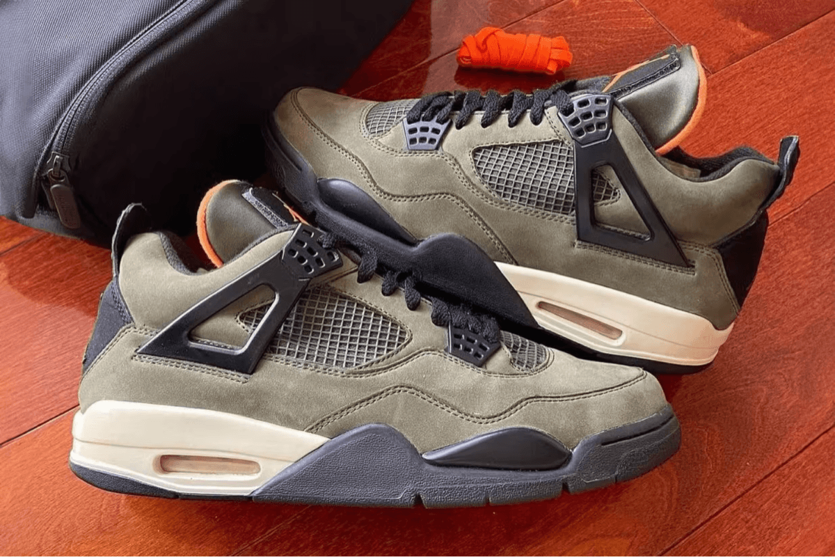 Eindelijk zijn ze er: de eerste beelden van de UNDEFEATED x Air Jordan 4 (2025)