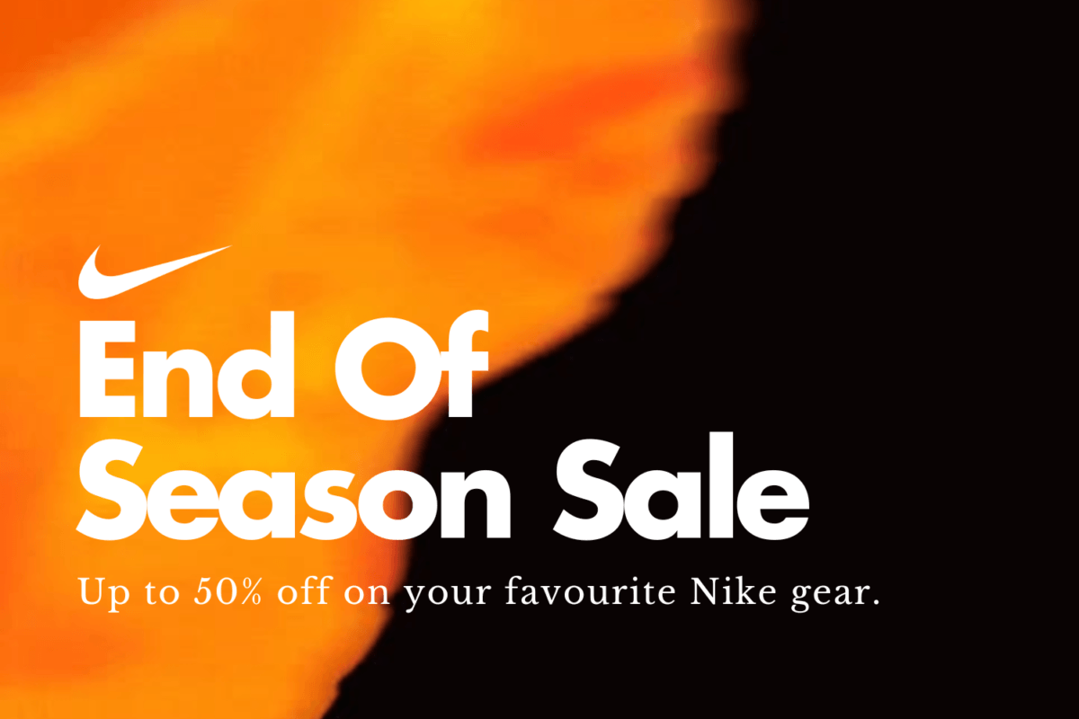 Profiteer van hoge kortingen in de Nike End of Season sale