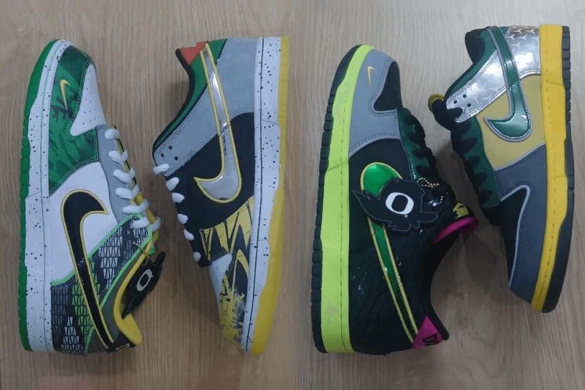 Eerste blik op het Nike Dunk Low 'What The Duck' pack