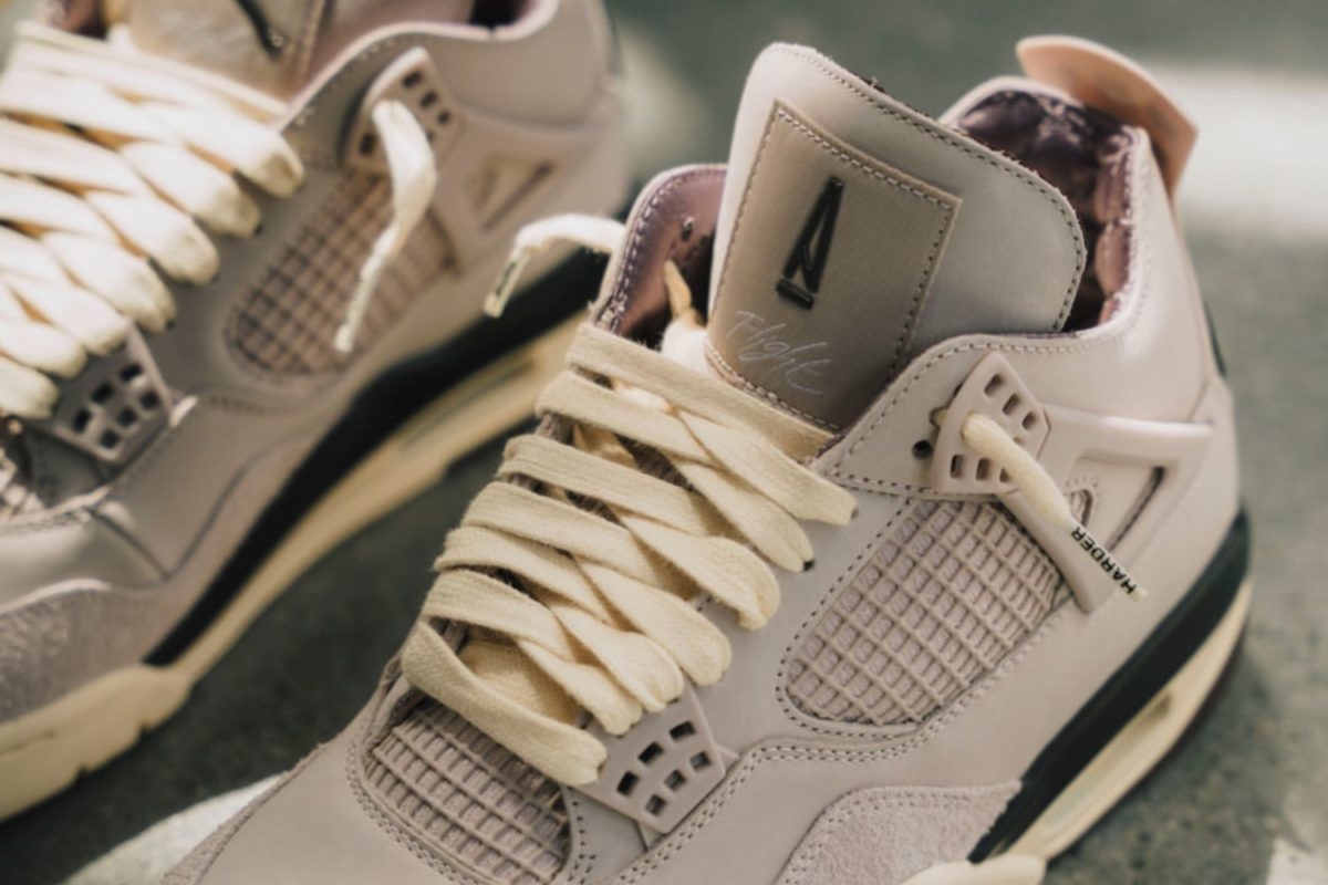 Maak je klaar voor de A Ma Maniére x Air Jordan 4 WMNS 'Fossil Stone'