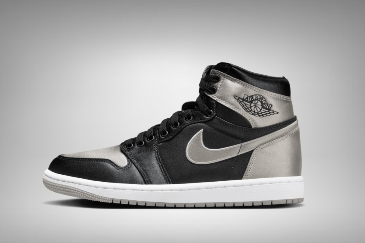 De officiële beelden van de Air Jordan 1 High 'Satin Shadow'