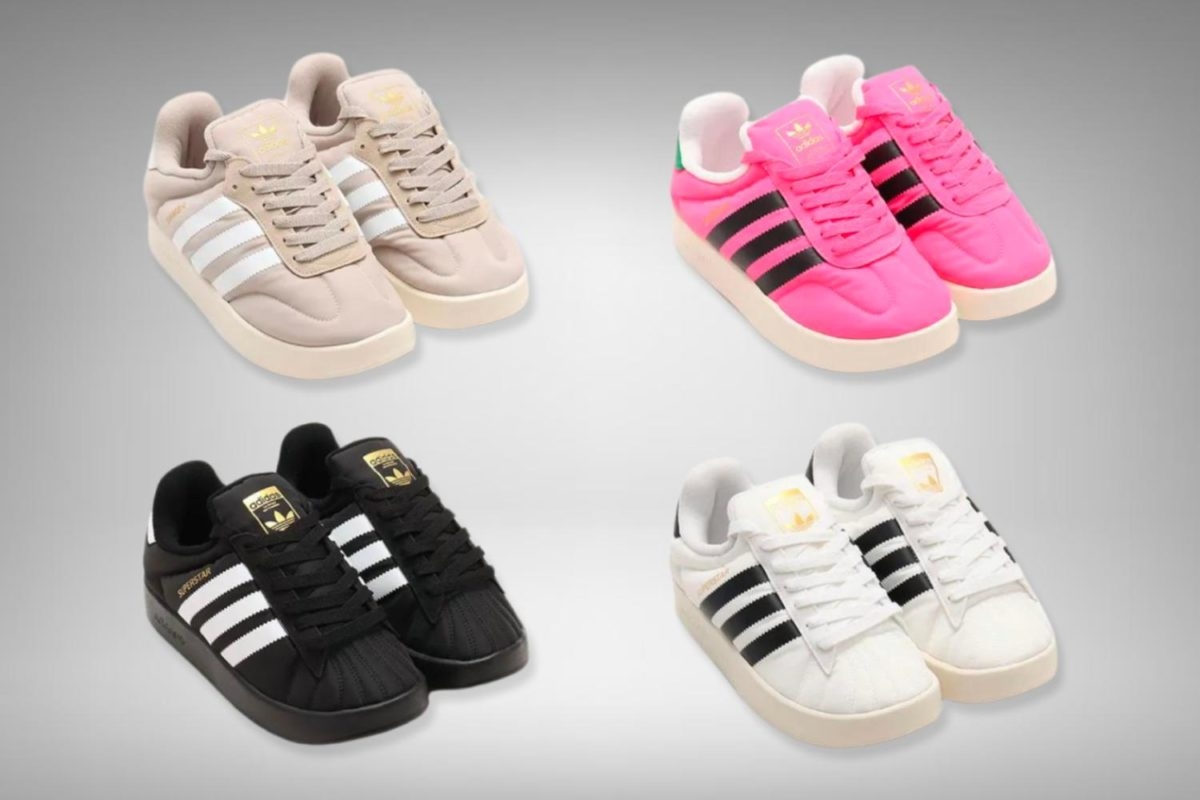 De adidas Samba, Gazelle en Superstar krijgen een puffy make-over