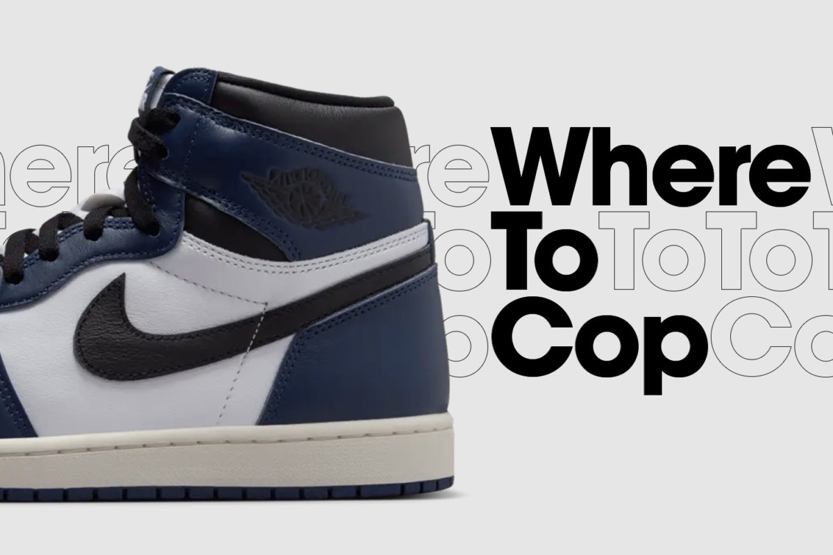 Where to cop: Air Jordan 1 High OG 'Midnight Navy'