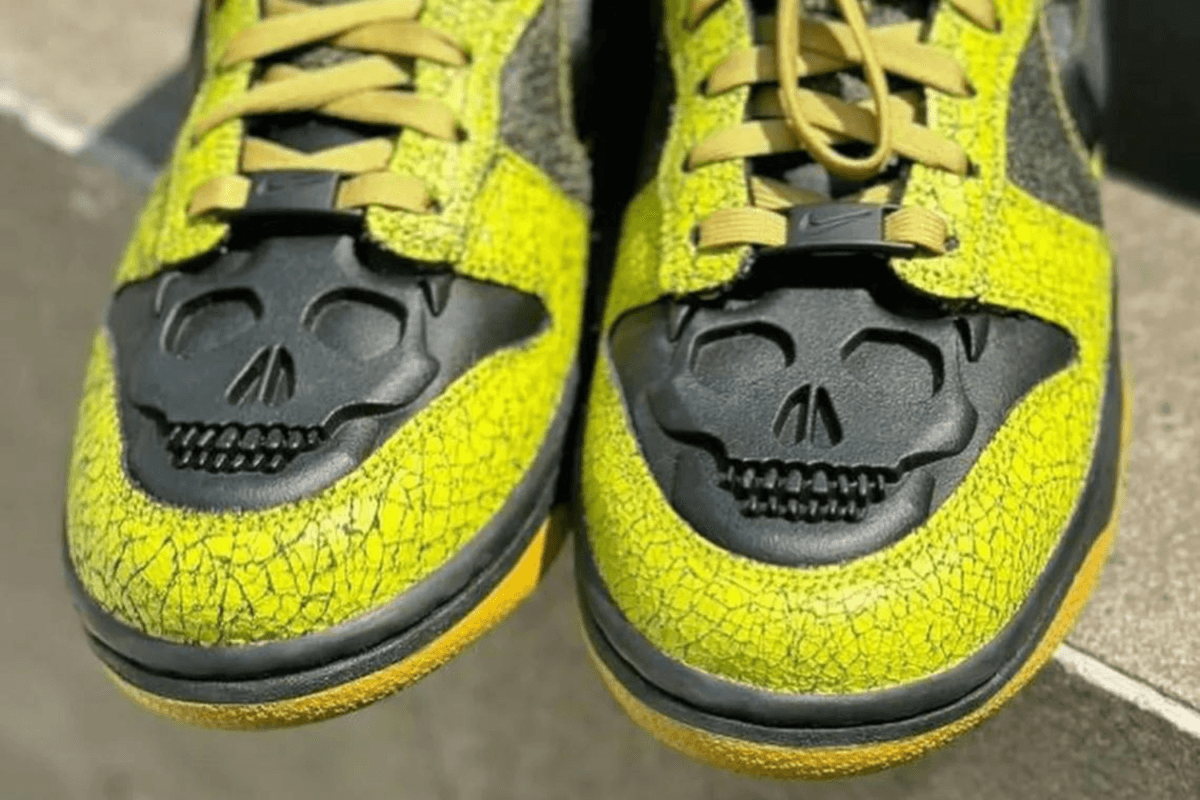 Eerste beelden van de Nike Dunk Low 'Halloween'