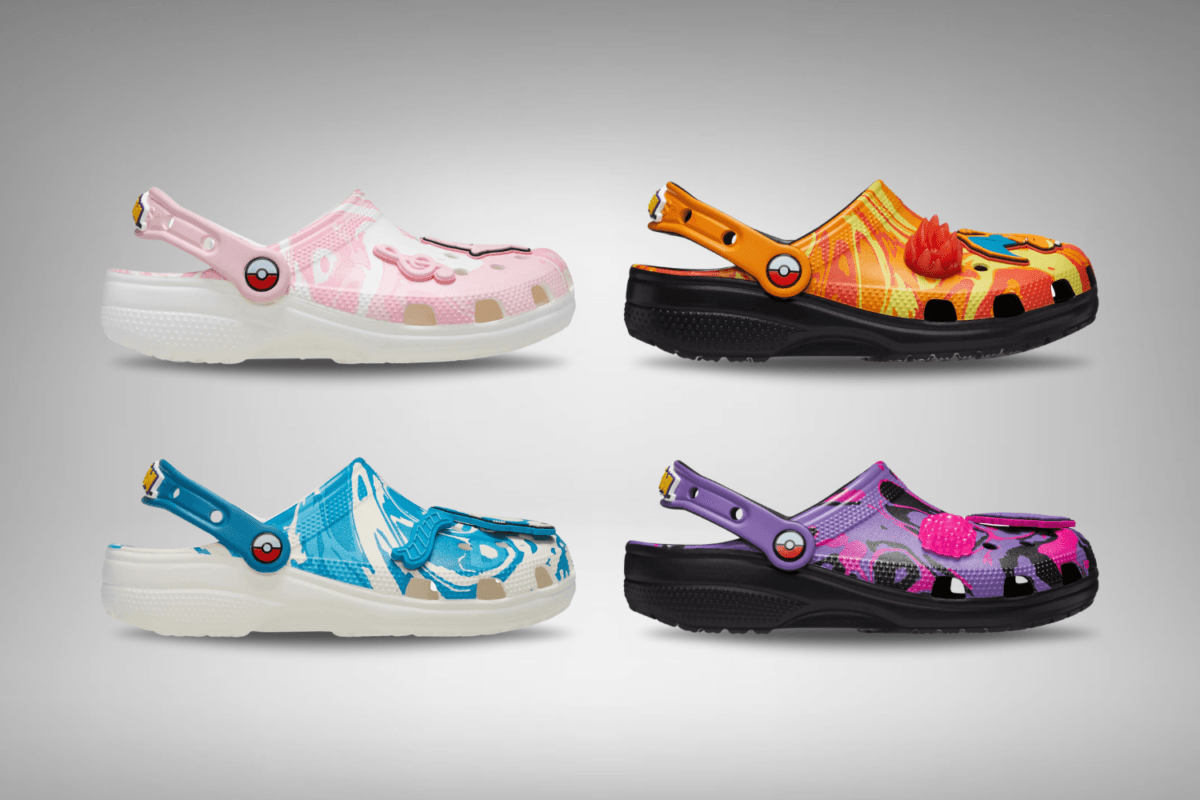 Gotta Catch 'Em All: Crocs werkt opnieuw samen met Pokémon