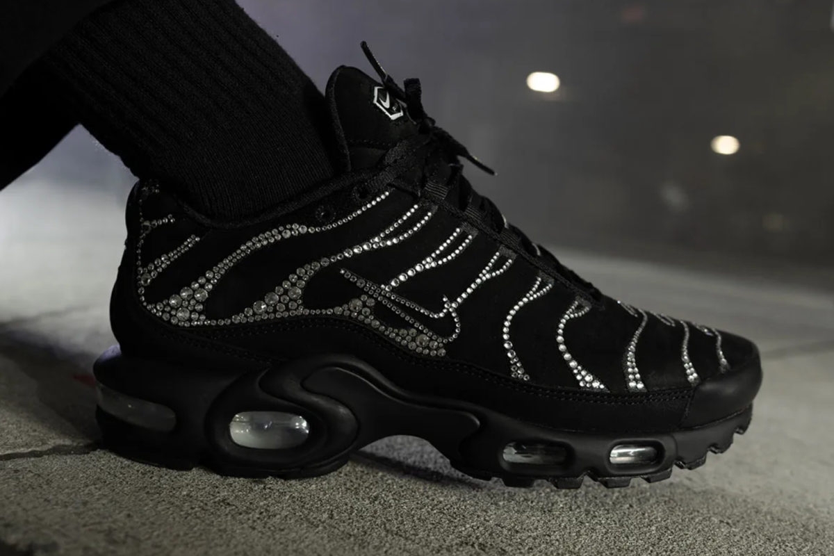 Swarovski geeft de Nike Air Max Plus een kristallen look