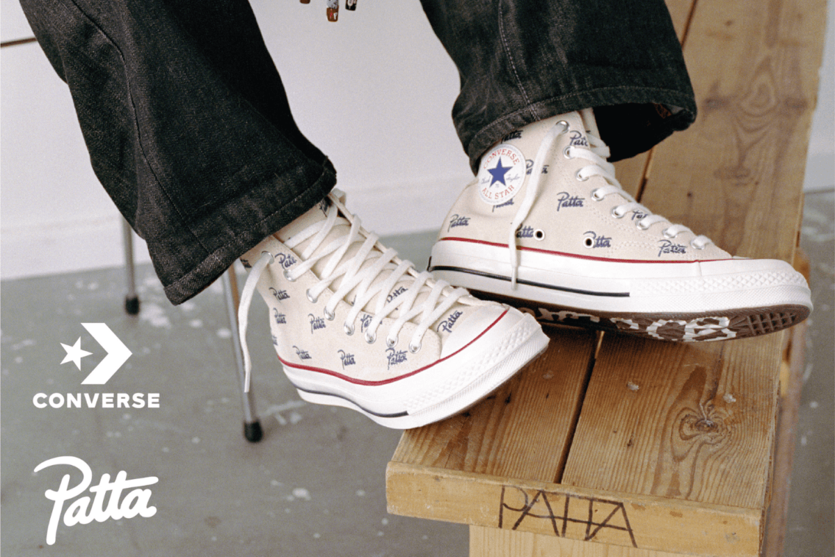 Patta viert 20-jarige bestaan met een uitgebreide Converse collab