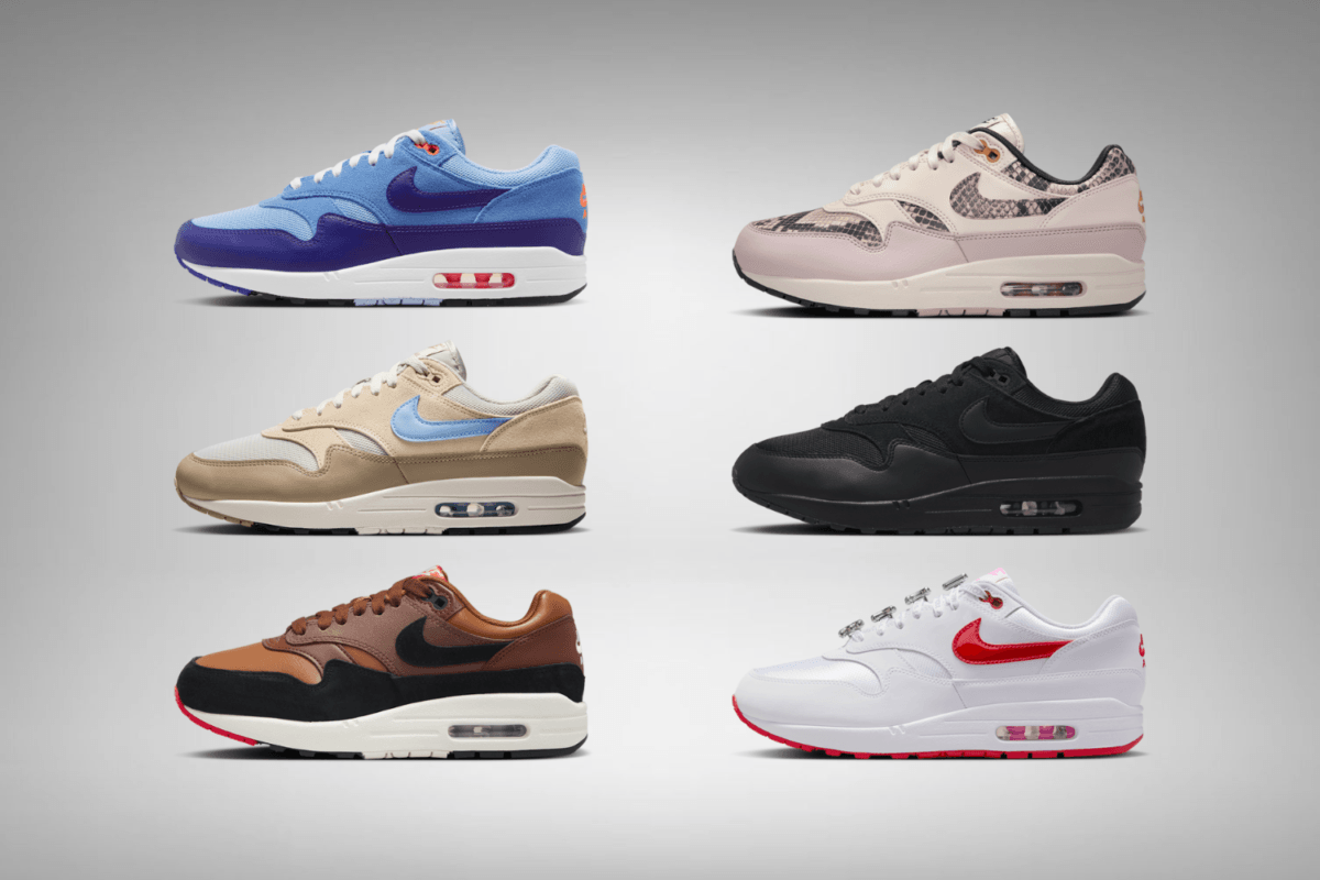 Nike Air Max 1 colorways die je niet wilt missen in 2025