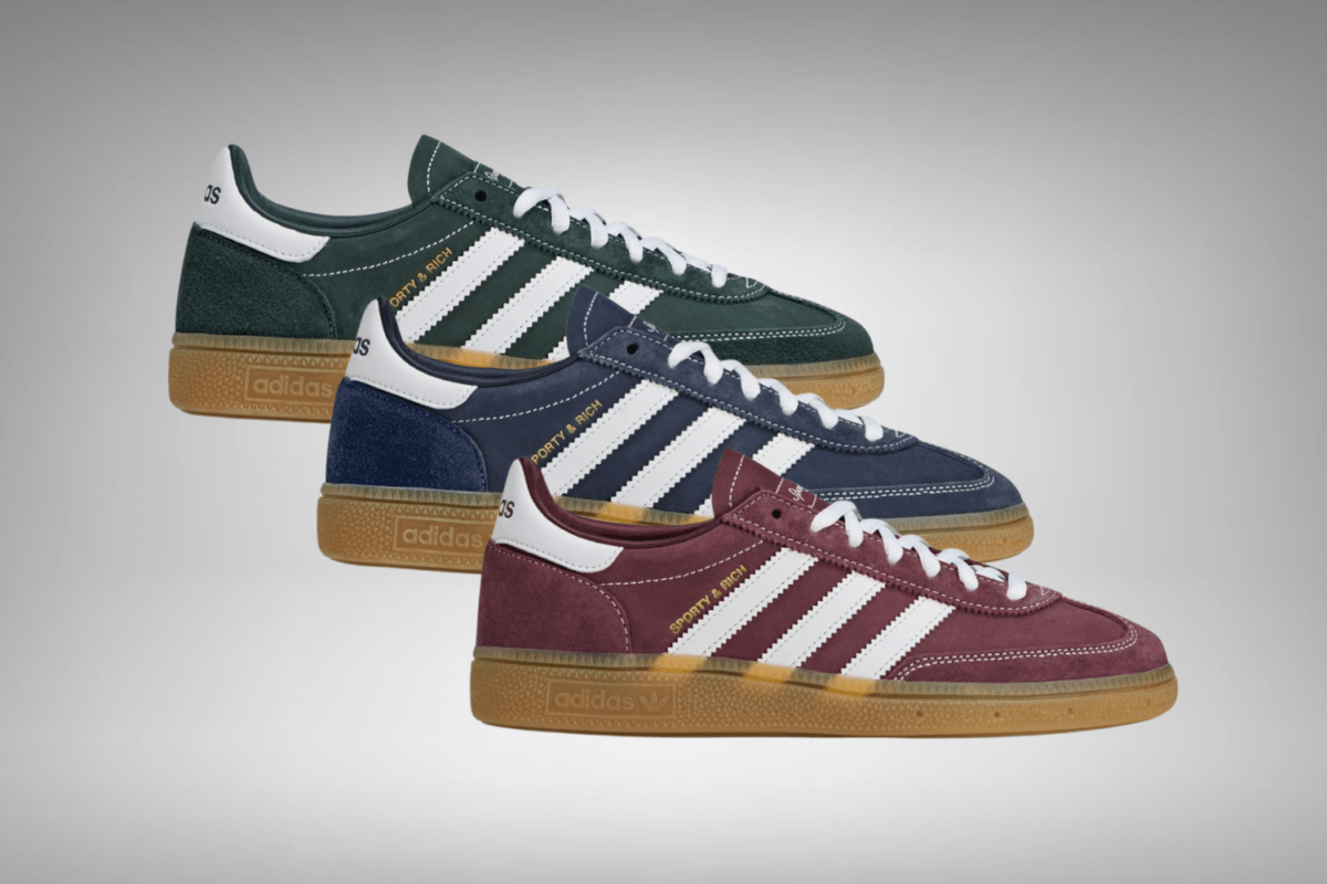 Sporty &amp; Rich komt opnieuw samen met adidas voor Handball Spezial pack