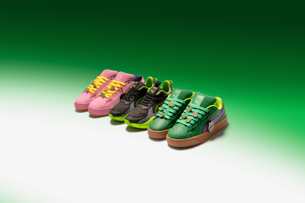 PUMA x Teenage Mutant Ninja Turtles- een collectie vol energie