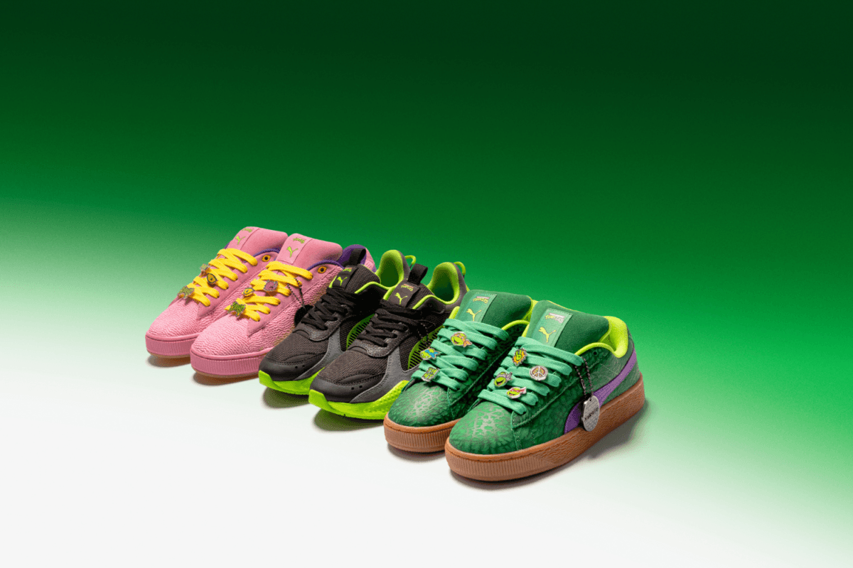 PUMA x Teenage Mutant Ninja Turtles- een collectie vol energie