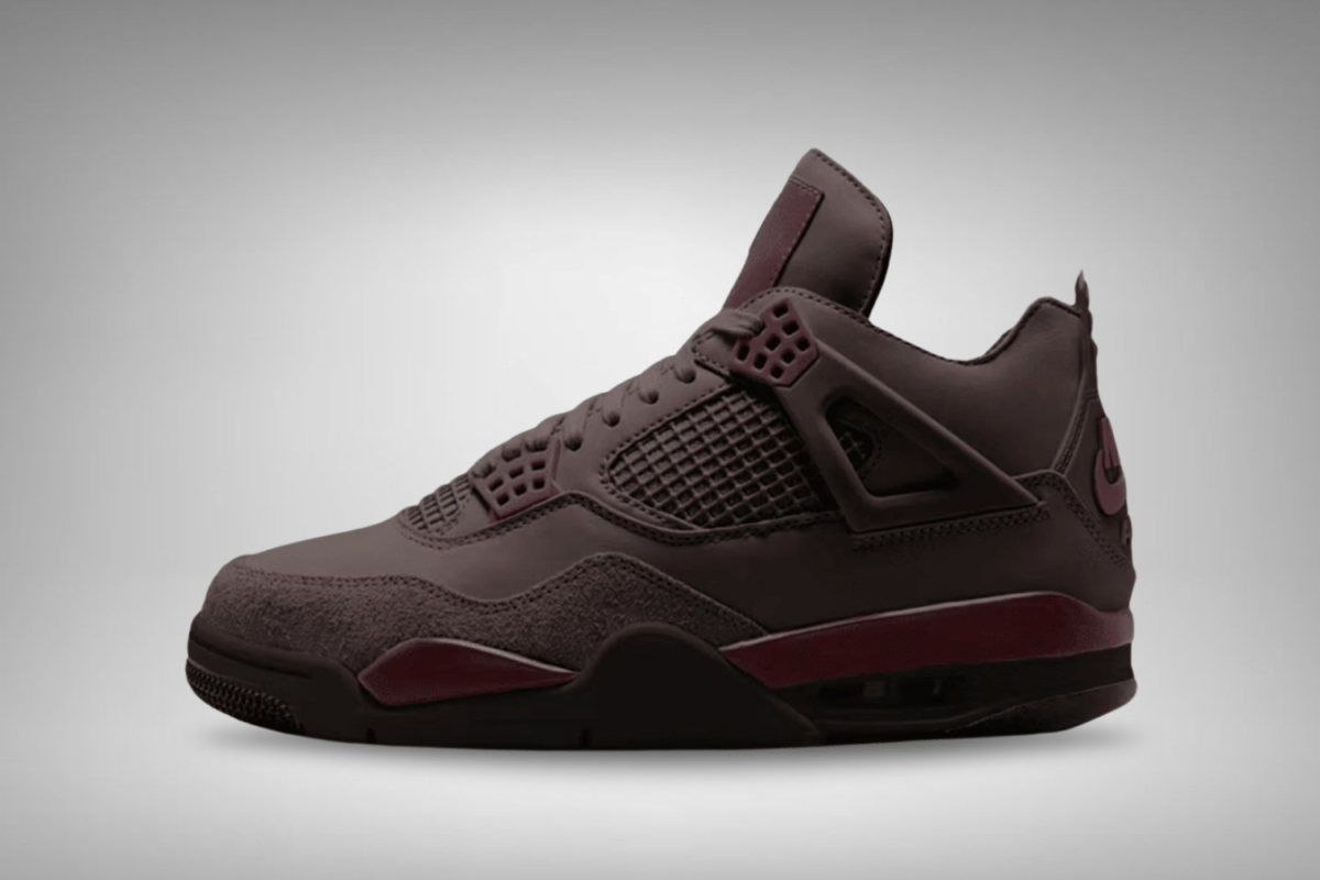 A Ma Maniére en Jordan Brand komen met de Air Jordan 4 &#8216;Dark Mocha&#8217; in 2025