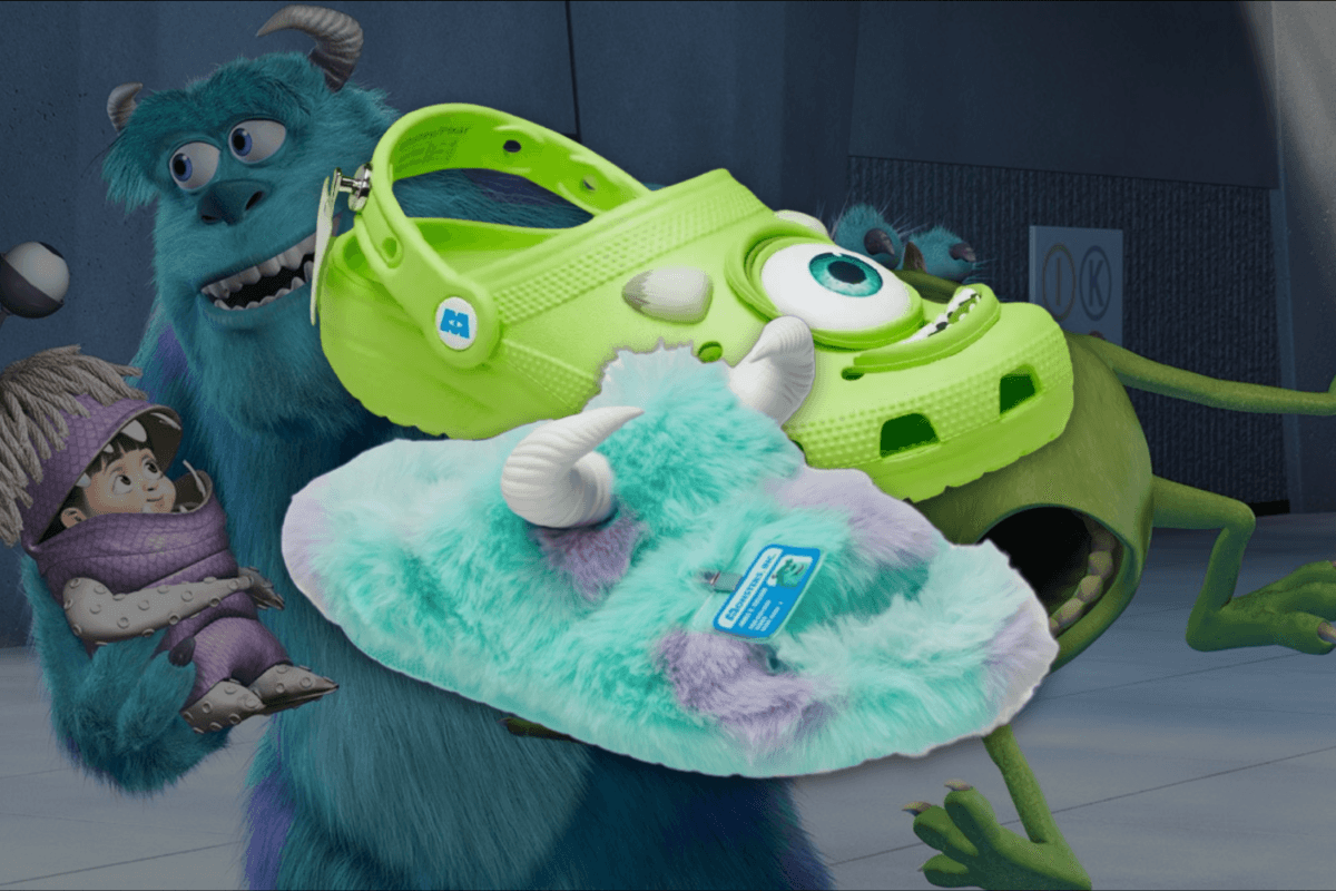 Na Mike Wazowski krijgt ook Sulley van Monsters Inc. zijn eigen Crocs