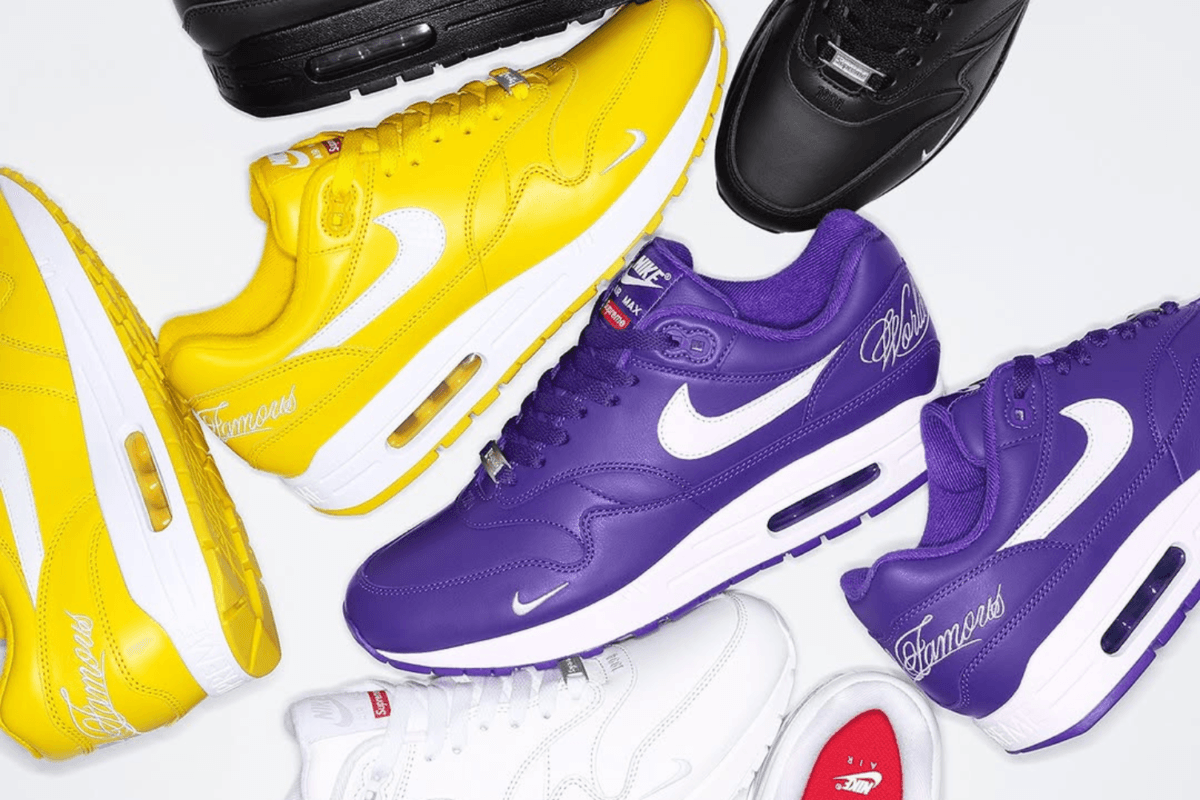 De Supreme x Nike Air Max 1 '87 heeft een releasedatum