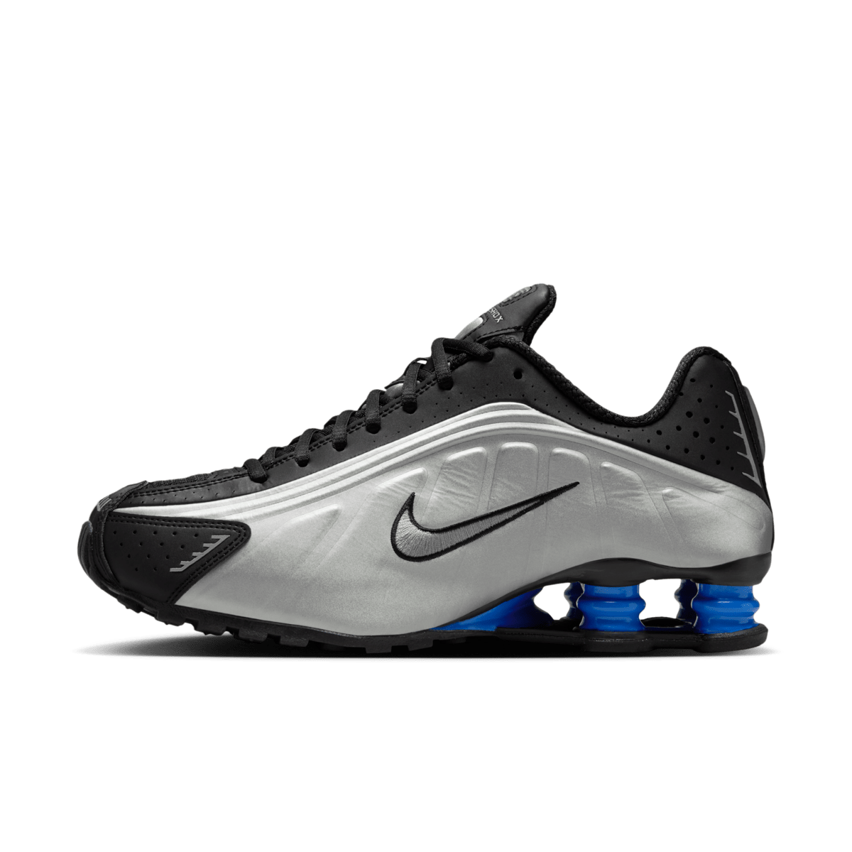 Nike Shox R4 'Metallic Silver & Blue' AR3565-006