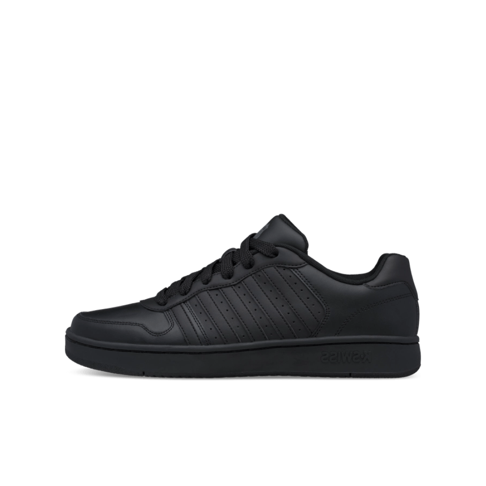 K-SWISS MENS COURT PALISADES BLACK/ BLACK