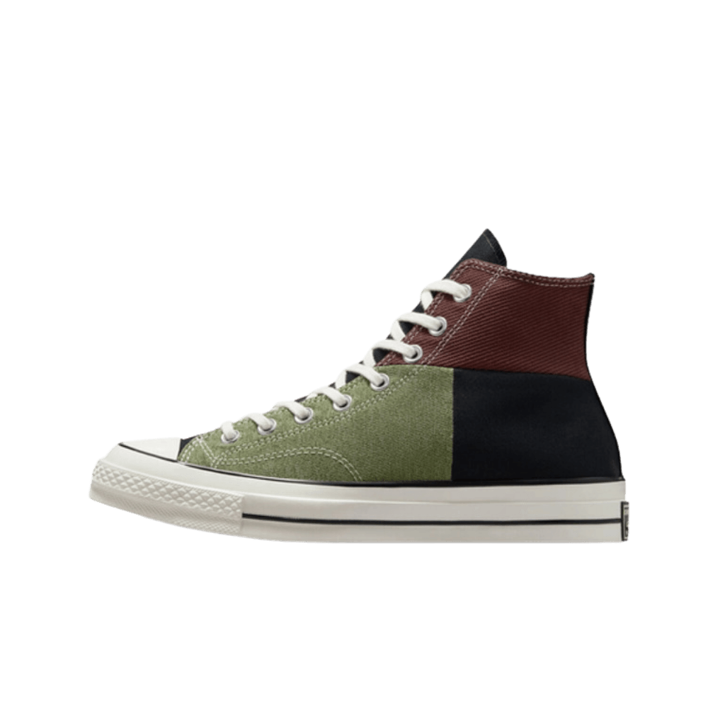 Converse Chuck 70 High 'Crafted Patchwork - Trolled Green Earth Brown'