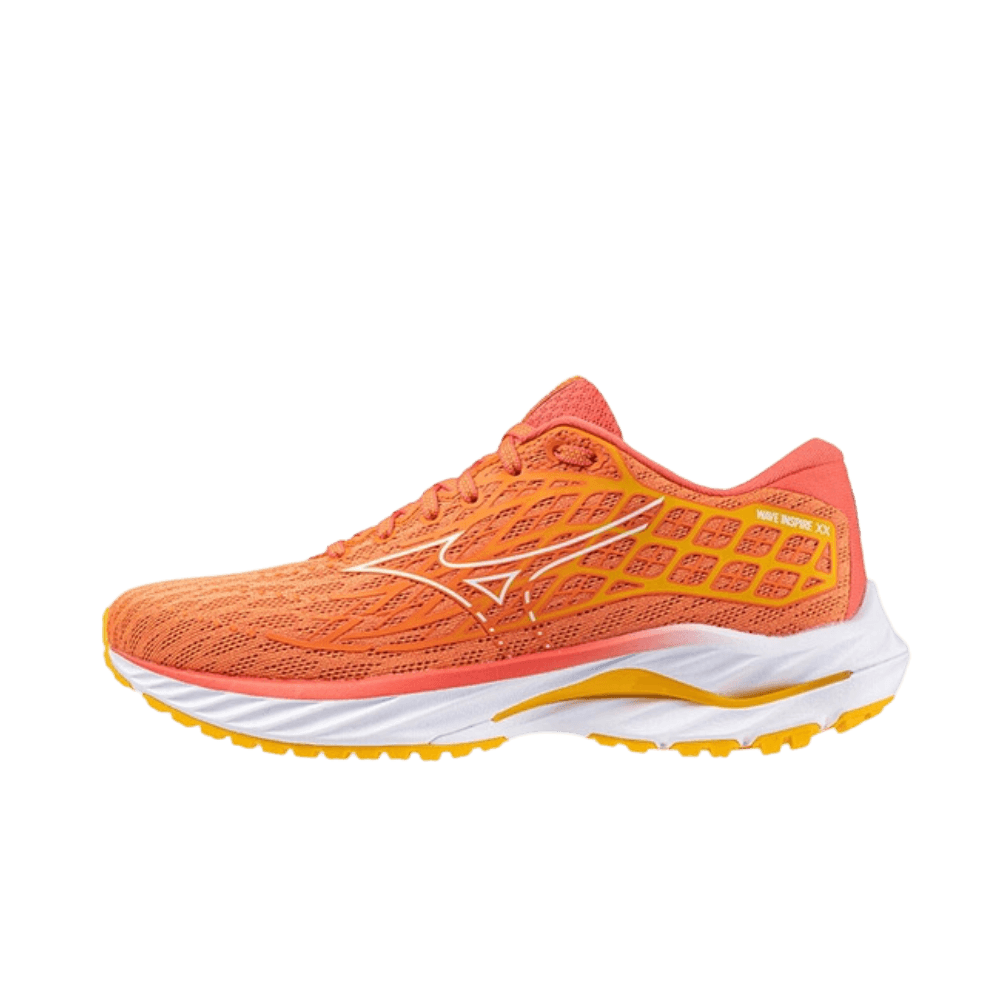 Mizuno Wave Inspire 20 Nasturtium/ White/ Citrus