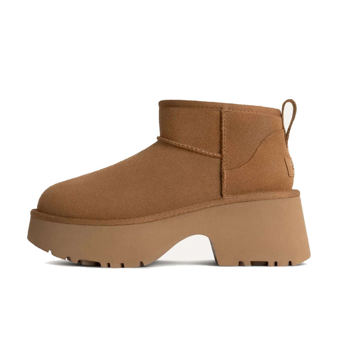 UGG® Classic Ultra Mini New Heights Boot 'Chestnut' 1158311-CHE