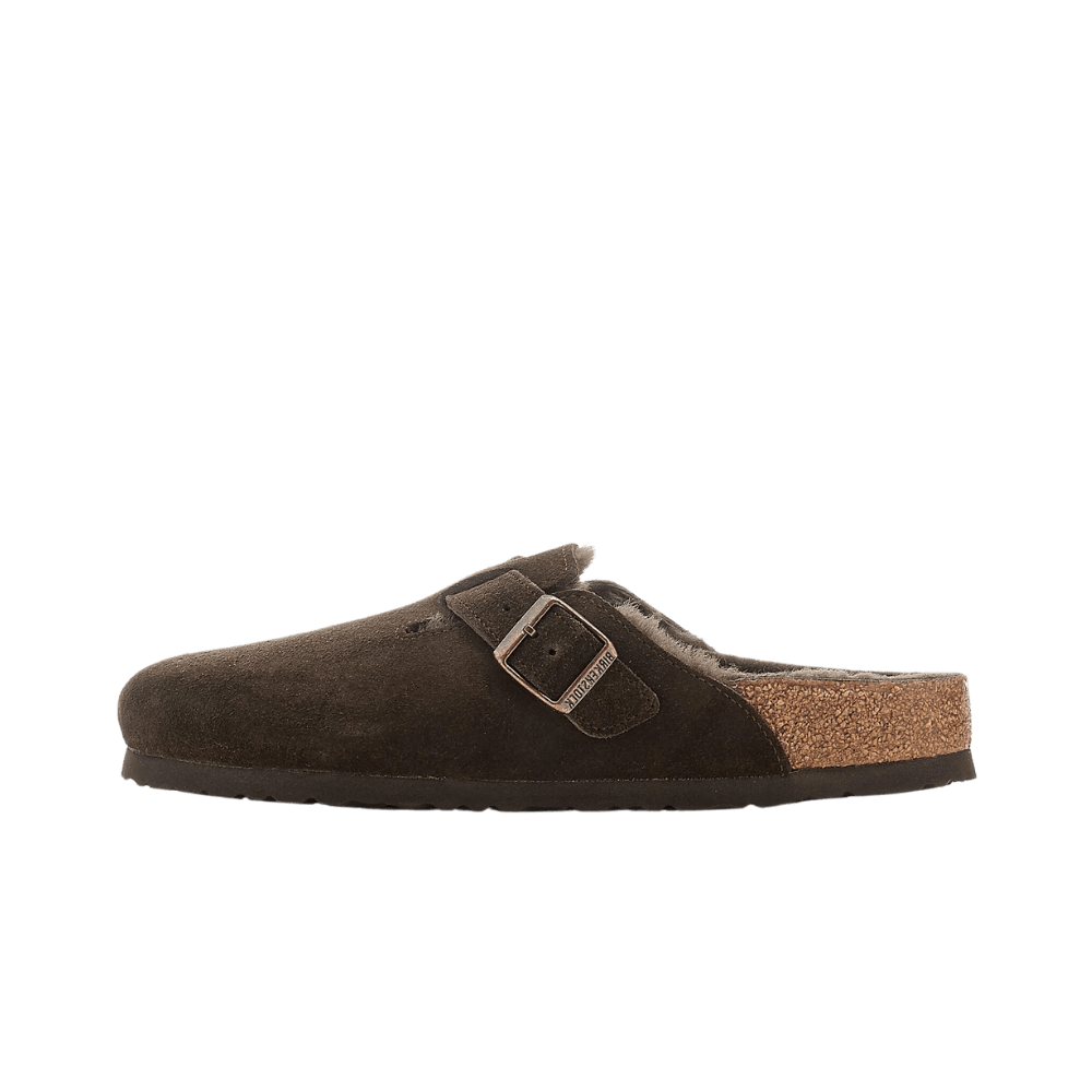 Birkenstock Boston Lambswool Mocha