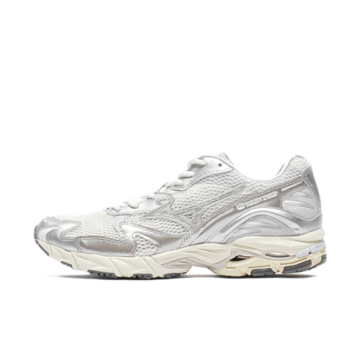 Mizuno Wave Rider 'White Sand' - Metallic Pack 2 D1GA243104